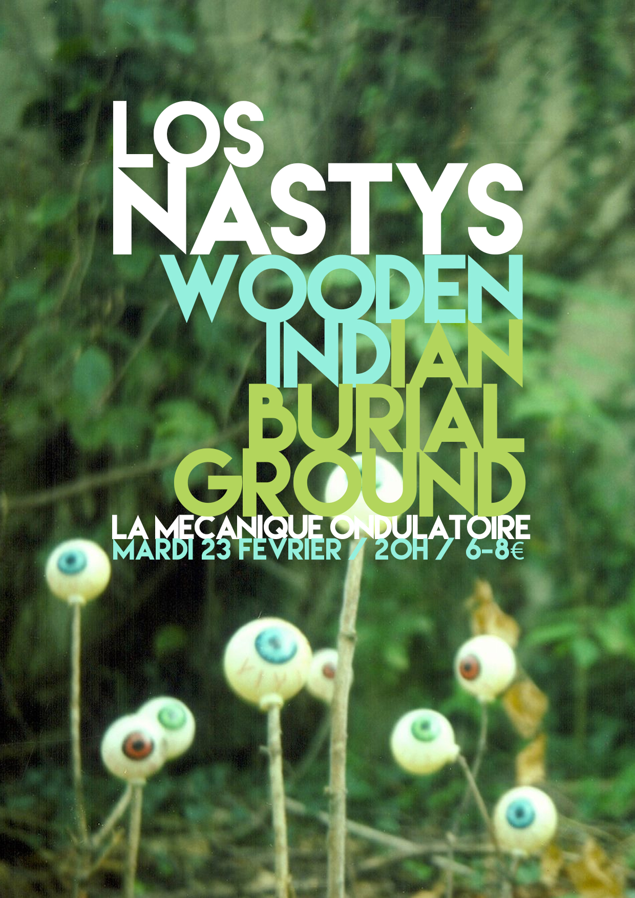 WOODEN INDIAN BURIAL GROUND