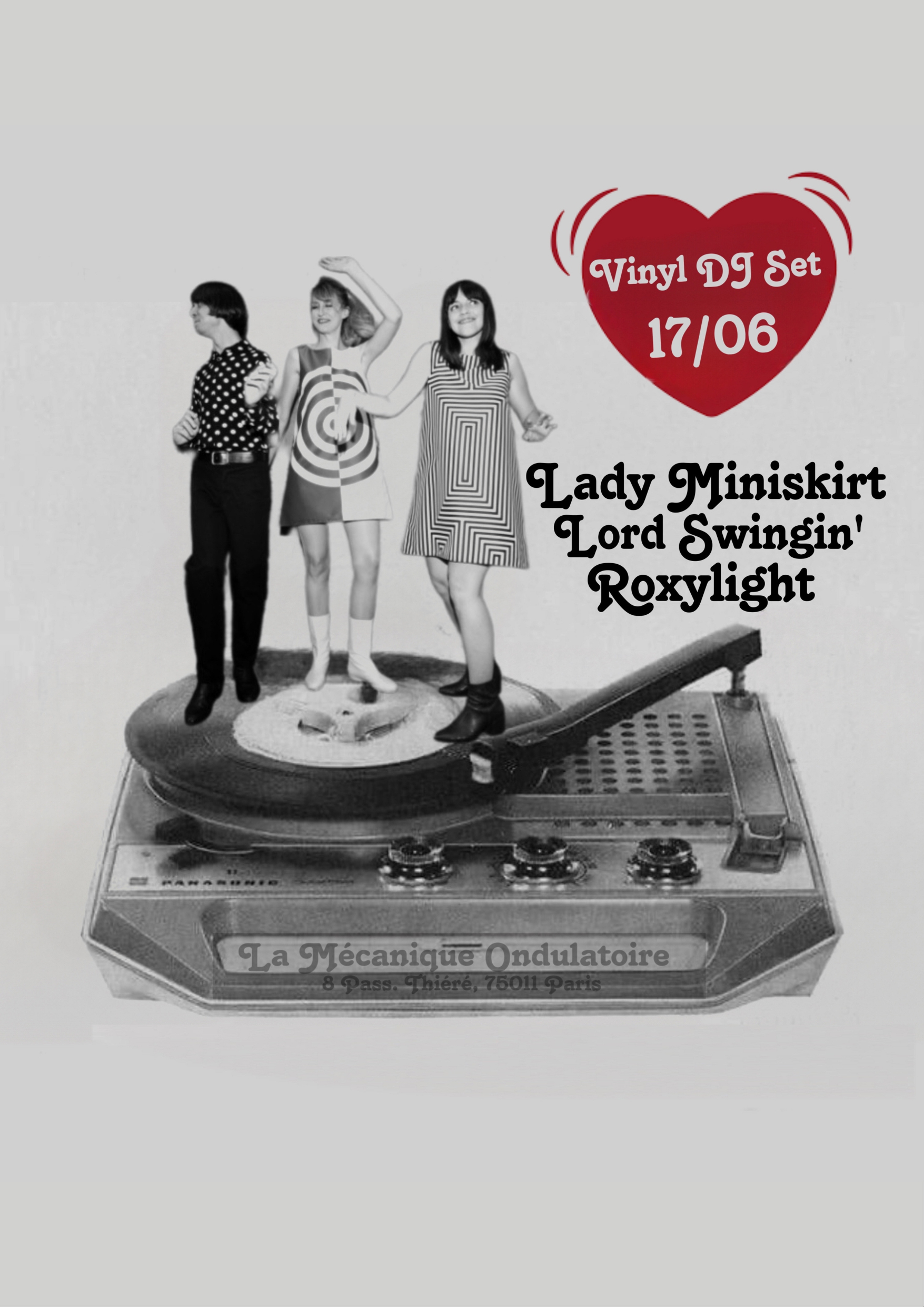 ALL NIGHT LADY MINISKIRT, ROXYLIGHT, LORD SWINGIN // 17.06