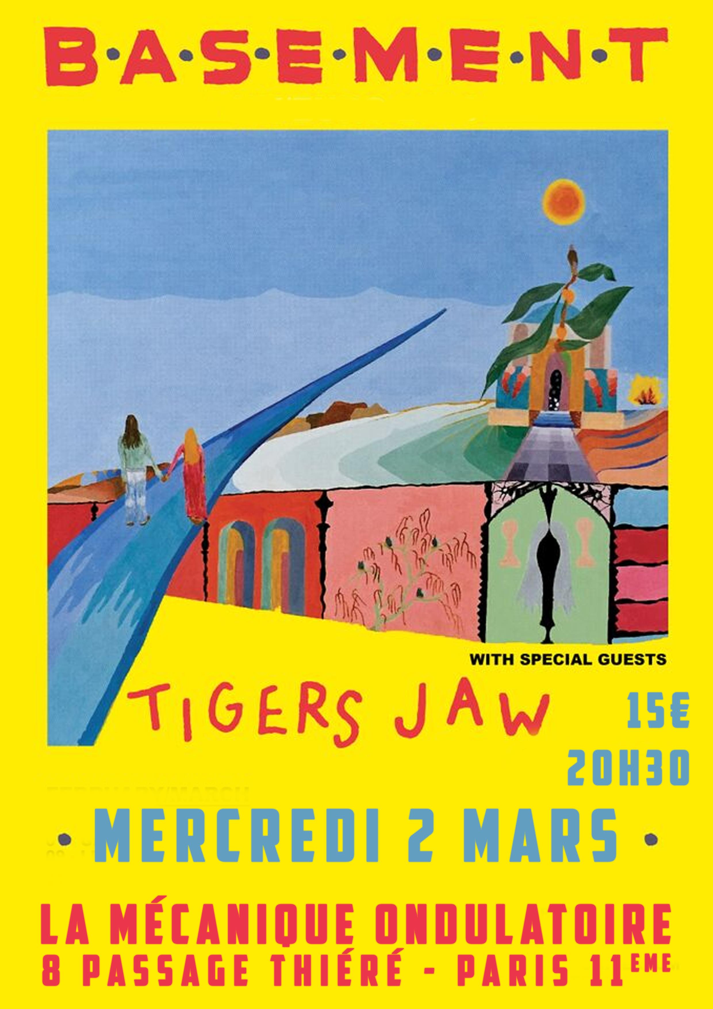 BASEMENT + TIGERS JAW